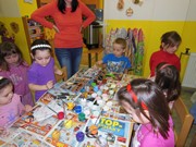 Malování na dřevěné magnetky